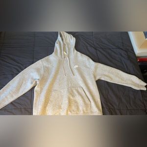 Grey nike hoodie L